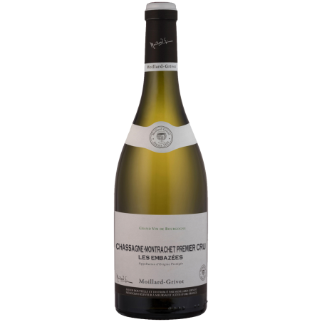 Bouteille Moillard Chassagne Montrachet 1er Cru Les Embazées Blanc 2018 Bouteille Moillard Chassagne Montrachet 1er Cru Les Embazées Blanc 2018